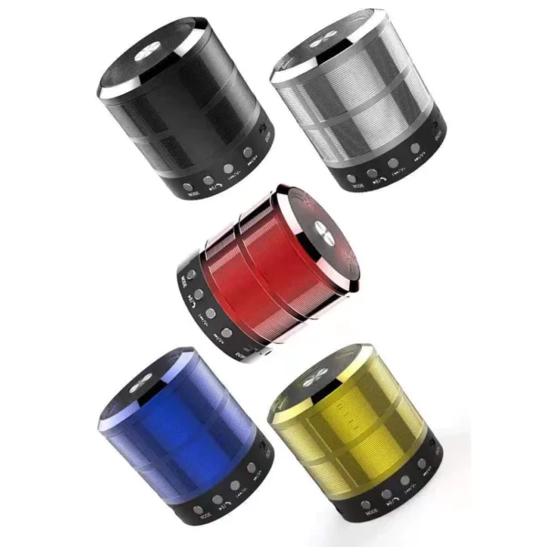 Caixa de Som Bluetooth Portátil Rádio FM USB SD 887 IZELOUD MOVE