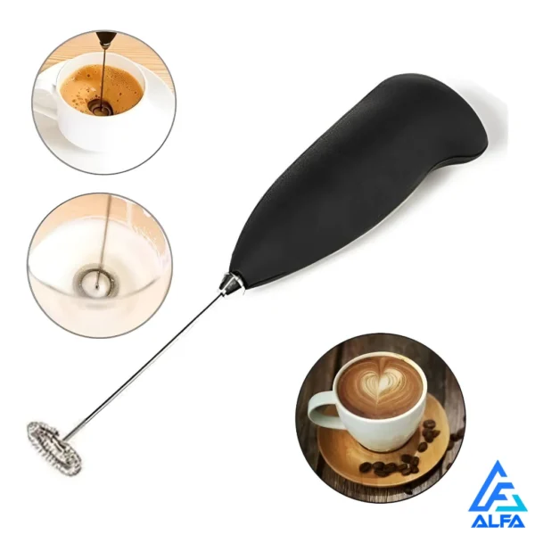 Mixer Elétrico Inox Portátil Prático Café Ovos IZEPOWER WHISK