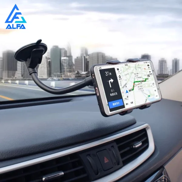 Suporte Celular Veicular Universal Ventosa Premium Rotação 360º IZEGRIP FLEX
