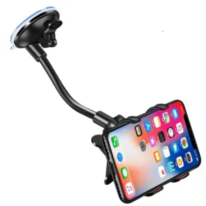 Suporte Celular Veicular Universal Ventosa Premium Rotação 360º IZEGRIP FLEX