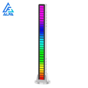 Barra de Led RGB Rítmica com Sensor de Som, 18 Modos, USB Gamer IZEFLASH BEAT