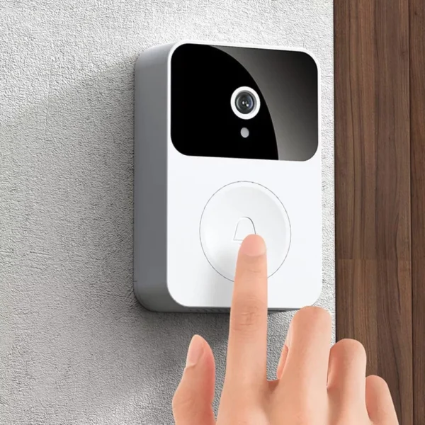 Campainha Wi-Fi Smart HD Sem Fio Visão Noturna Recarregável IZESECURE VIEW