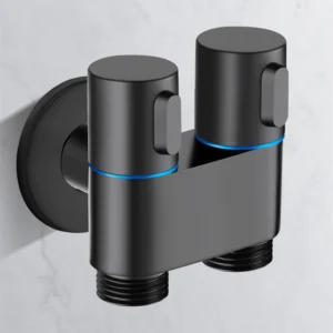 Válvula Dupla Controle Latão Anticorrosão 1 Entrada 2 Saídas IZESELECT FIT