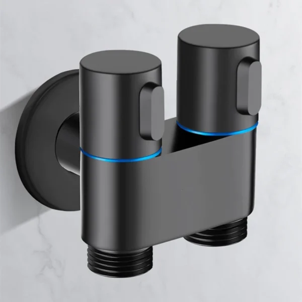 Válvula Dupla Controle Latão Anticorrosão 1 Entrada 2 Saídas IZESELECT FIT
