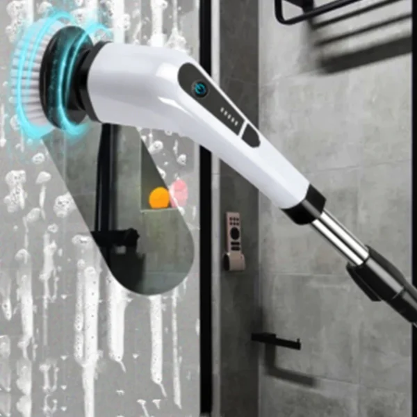 Escova de Limpeza Ajustável Recarregável Multiuso Banheiro Cozinha 90min IZEPOWER CLEAN