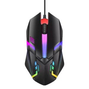 Kit Gamer Teclado Semi Mecânico Iluminado Rainbow + Mouse LED 3200dpi IZEBOOST PRO