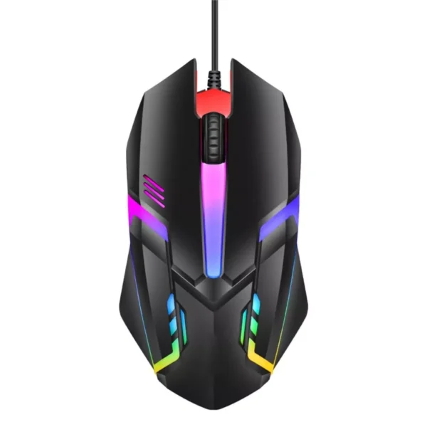 Kit Gamer Teclado Semi Mecânico Iluminado Rainbow + Mouse LED 3200dpi IZEBOOST PRO