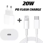 Carregador Rápido iPhone/iPad 18W USB-C Bivolt Compacto IZESPEED CHARGE
