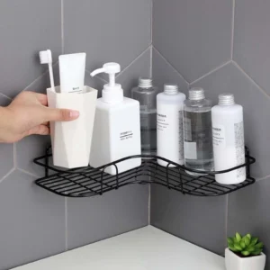 Prateleira Triangular de Banheiro Adesiva Sem Furo Multiuso IZEORGANIZE SHELF