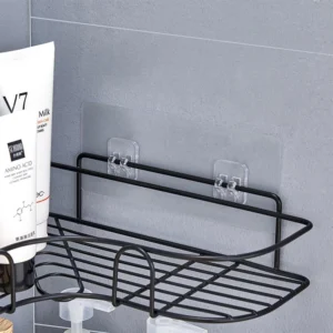 Prateleira Triangular de Banheiro Adesiva Sem Furo Multiuso IZEORGANIZE SHELF