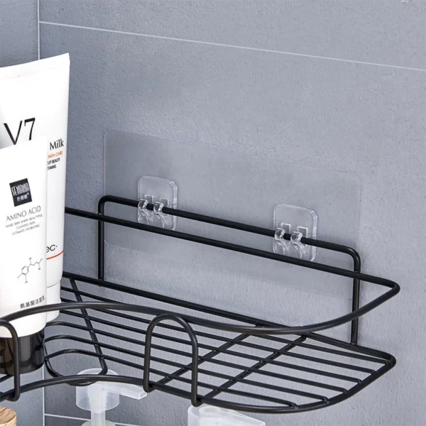 Prateleira Triangular de Banheiro Adesiva Sem Furo Multiuso IZEORGANIZE SHELF