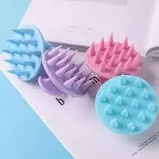 Escova de Silicone para Cabelo Antiqueda Massageadora Portátil IZECARE SOFT