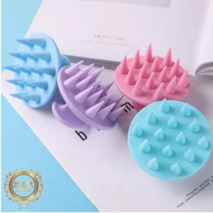 Escova Massageadora de Silicone para Couro Cabeludo Antiderrapante, Limpeza Profunda, Promove Crescimento IZECARE RELAX
