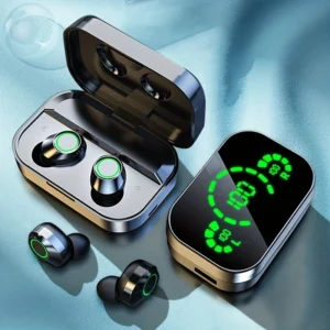 Fone de Ouvido Bluetooth 5.3 Esportivo à Prova D'Água com Cancelamento de Ruído IZEWAVE PRO