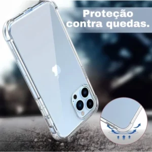 Capa Anti Impacto Transparente Celular Absorção Choque IZE PROTECT SHIELD