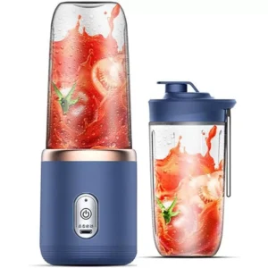 Mini Liquidificador Portátil 400ml 6 Lâminas Bateria Recarregável IZEJUICE GO