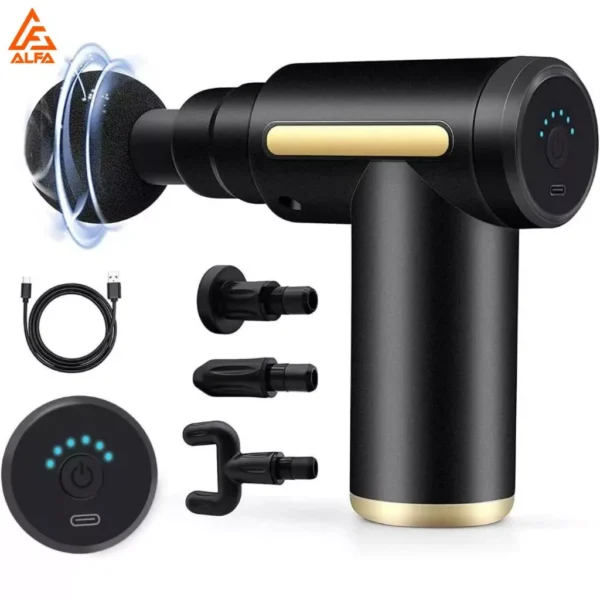 Massageador Elétrico Profissional 6 Velocidades Bivolt Portátil IZERELAX POWER