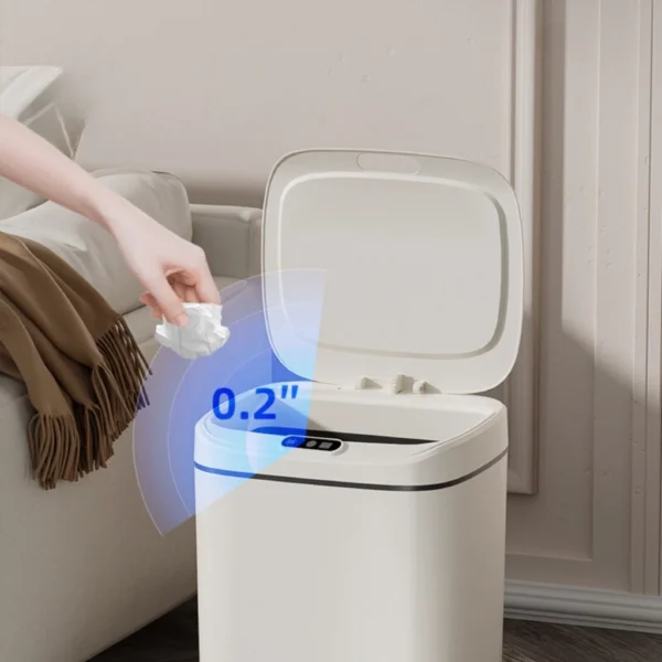 Lixeira Automática 16L Sensor Infravermelho Design Moderno IZEHYGIENE TOUCH