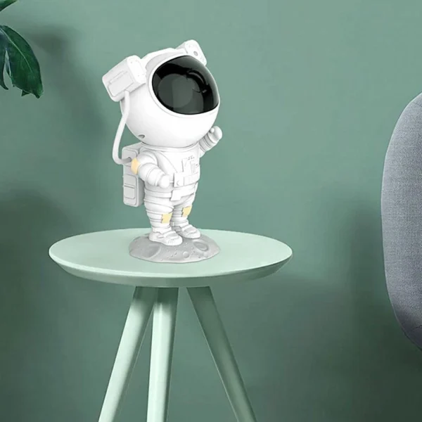 Projetor Astronauta Luz Noturna Galáxia 7 Cores Controle Remoto IZESTAR DREAM
