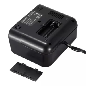 Rádio Relógio Digital Despertador Duplo Sintonizador FM MW Visor Amplo IZEWAKE EASY