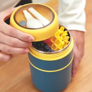 Marmita Térmica Infantil MODUS 530ml Inox Colher Sopas IZEKEEP KIDS