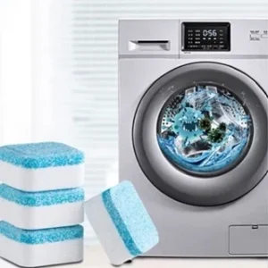 Pastilhas Efervescentes para Limpeza Profunda de Máquinas de Lavar, Esterilização 99%, Fragrância Fresca IZEWASH CLEAN