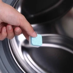 Pastilhas Efervescentes para Limpeza Profunda de Máquinas de Lavar, Esterilização 99%, Fragrância Fresca IZEWASH CLEAN