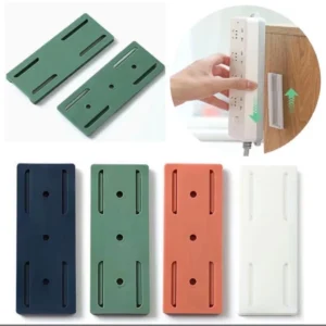 Kit 10 Suporte Adesivo Dupla Face para Roteador e Modem, Plástico Reforçado, Fácil Instalação IZEHOLD PRO