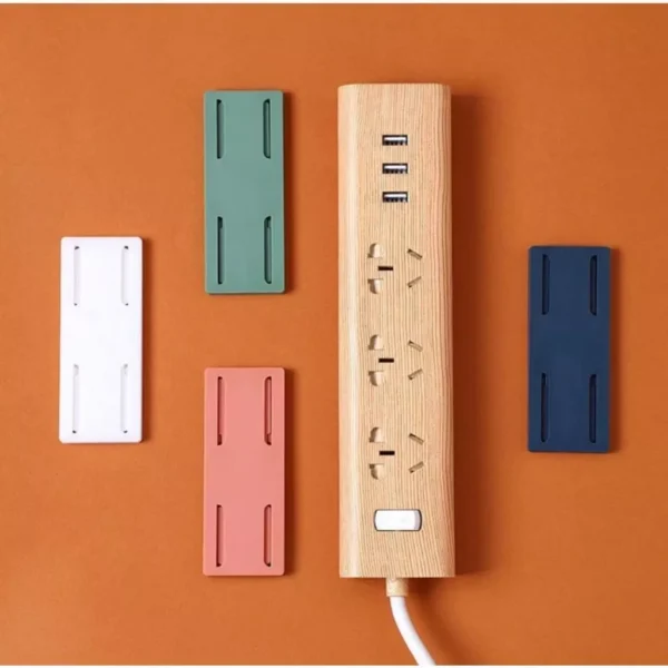 Kit 10 Suporte Adesivo Dupla Face para Roteador e Modem, Plástico Reforçado, Fácil Instalação IZEHOLD PRO