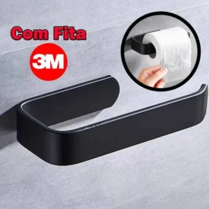 Suporte de Papel Higiênico Acrílico 4mm Fixação 3M Banheiro IZEGLASS GRIP