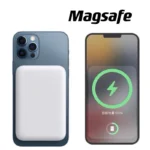 Carregador Portátil Indução MagSafe Apple sem Fio 5000mAh Bateria Rápida IZECHARGE POWER