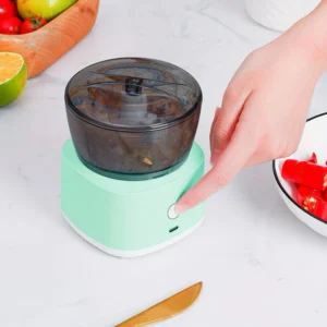 Mini Processador Elétrico 350ml 3 Lâminas Portátil Bateria Recarregável IZECHOP PRO