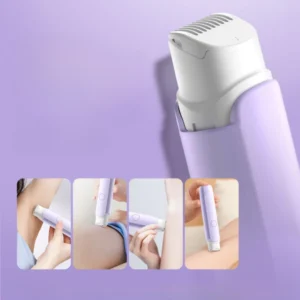 Depilador Portátil Facial e Corporal Sem Dor Recarregável USB IZEGLIDE SMOOTH