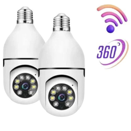 Câmera de Segurança 360° Wi-Fi Full HD Visão Noturna Auto Tracking IZEWATCH PRO