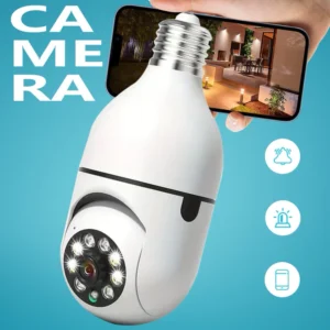 Câmera de Segurança 360° Wi-Fi Full HD Visão Noturna Auto Tracking IZEWATCH PRO