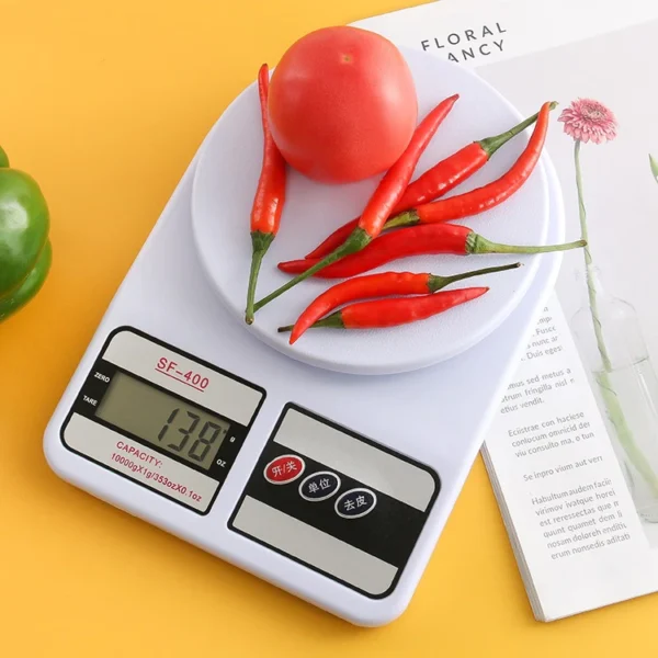 Balança Digital Cozinha 10kg Alta Precisão LCD IZECOOK PRO
