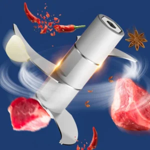 Mini Processador Elétrico Portátil Bivolt 250ml USB Tritura Carnes IZECHOP PRO
