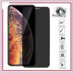 Película de Vidro 3D Privacidade Anti Spy iPhone, Bordas Arredondadas, Proteção Total IZEPRIVACY SHIELD