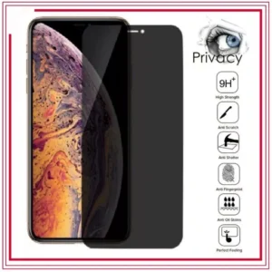 Película de Vidro 3D Privacidade Anti Spy iPhone, Bordas Arredondadas, Proteção Total IZEPRIVACY SHIELD