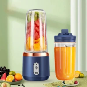 Mini Liquidificador Portátil 400ml 6 Lâminas Recarregável Bateria Longa IZEJUICE PRO