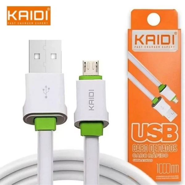 Cabo Turbo Reforçado LEHMOX 1M V8/Tipo C/iPhone Alta Amperagem IZEFAST PLUS