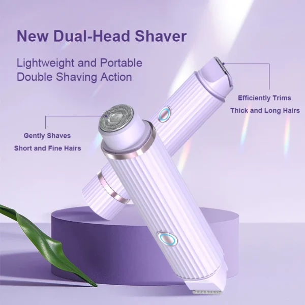 Depilador Portátil Facial e Corporal Sem Dor Recarregável USB IZEGLIDE SMOOTH