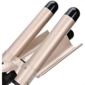 Modelador de Cachos Triplo Cerâmica 22mm Controle Temperatura IZEWAVES PRO