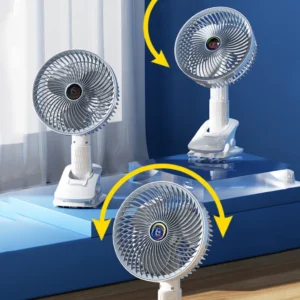 Ventilador Portátil USB Recarregável 3 Velocidades Silencioso IZECOOL FLEX