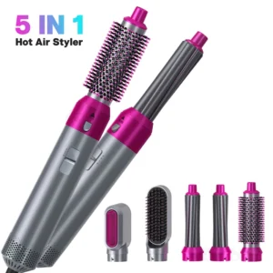 Escova Secadora De Cabelo 5 em 1 Iônica Cerâmica Portátil 110v IZEBEAUTY STYLE