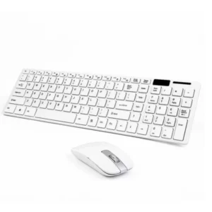 Kit Teclado e Mouse Sem Fio 2.4GHz Bateria Inteligente Compatível PC Android IZEWIRELESS PRO