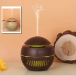 Umidificador Aromatizador Ultrassônico Madeira LED 130ml IZEWOOD FRESH