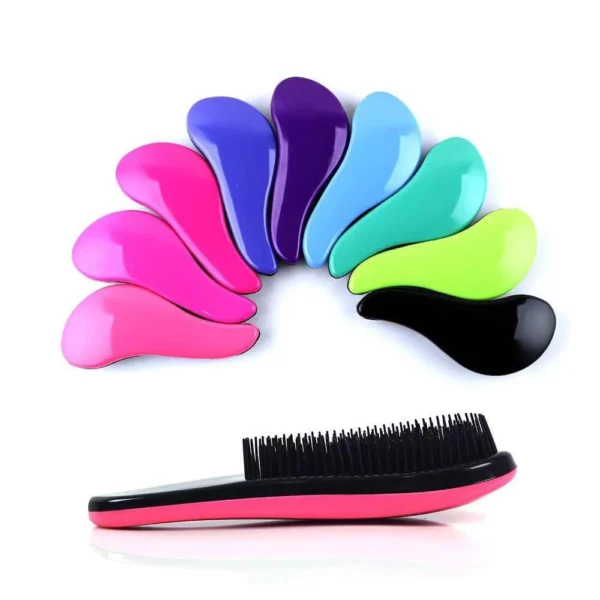 Escova Mágica Desembaraçadora Cabelos Secos e Molhados IZEHAIR FLEX PRO