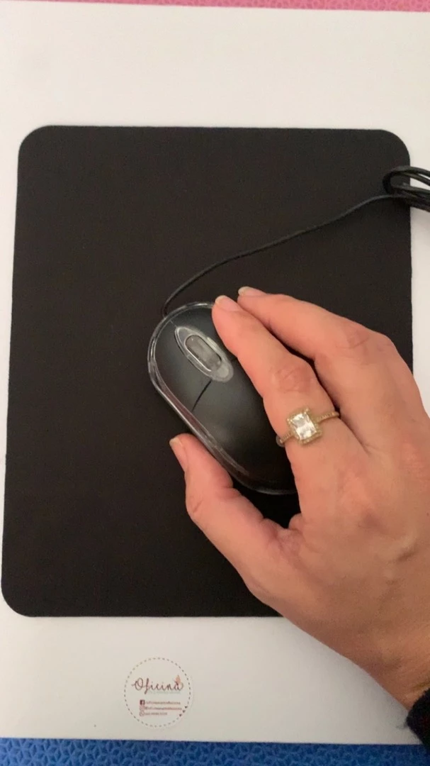 Mouse Pad Pequeno Personalizado Antiderrapante IMBRACOM IZEPRINT STYLE photo review