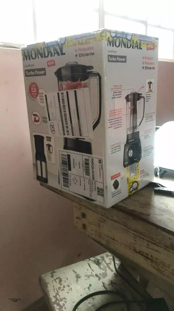 Liquidificador Mondial 500W 3 Velocidades 2,2L Faca Inox IZEBLEND MAX photo review